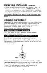 Preview for 5 page of Farberware 280 Use And Care Instructions Manual