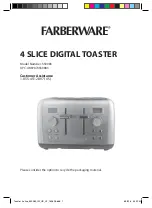 Preview for 1 page of Farberware 550083 Manual