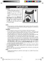 Предварительный просмотр 9 страницы Farberware BL 45312 Manual