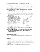 Preview for 7 page of Farberware FAC500G ACCENTS Use And Care Instructions Manual