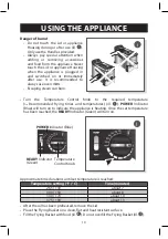 Предварительный просмотр 10 страницы Farberware FBW FT 43721 B Manual