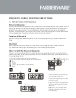 Предварительный просмотр 7 страницы Farberware FCD06ABBWHA Instructions Manual