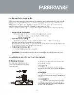 Preview for 15 page of Farberware FCD06ABBWHA Instructions Manual