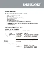 Preview for 23 page of Farberware FCD06ABBWHA Instructions Manual