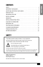 Preview for 4 page of Farberware FCDMGDWH Instruction Manual