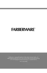 Предварительный просмотр 1 страницы Farberware FDW05ASWWHC Instruction Manual