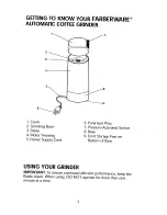 Предварительный просмотр 4 страницы Farberware FGC600B Use & Care Instructions Manual