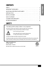 Preview for 4 page of Farberware FHS1150W Instruction Manual