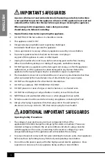 Preview for 5 page of Farberware FHS600W Instruction Manual