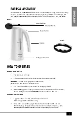 Preview for 8 page of Farberware FHS600W Instruction Manual