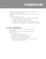 Preview for 7 page of Farberware FM09SS Instruction Manual