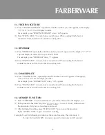 Preview for 15 page of Farberware FM09SS Instruction Manual