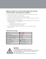 Preview for 4 page of Farberware FM12SSG Instructions Manual