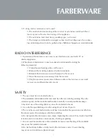 Preview for 7 page of Farberware FM12SSG Instructions Manual
