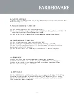 Preview for 15 page of Farberware FM12SSG Instructions Manual