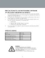 Preview for 4 page of Farberware FM13AFSS Instruction Manual