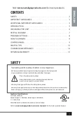 Preview for 4 page of Farberware FMG13SS Instruction Manual
