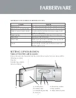 Preview for 10 page of Farberware FMO07ABTBKA Instruction Manual