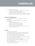 Preview for 7 page of Farberware FMO07ABTBKC Instruction Manual