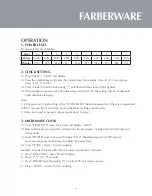 Preview for 13 page of Farberware FMO07ABTBKC Instruction Manual