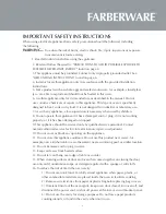 Preview for 5 page of Farberware FMO09AHTBKE Instruction Manual