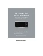 Preview for 1 page of Farberware FMO09BBTCFA Instruction Manual