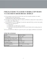 Preview for 4 page of Farberware FMO11AESBKA Instruction Manual