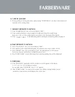 Preview for 15 page of Farberware FMO11AHTBKD Instruction Manual