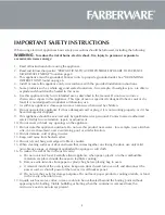 Preview for 5 page of Farberware FMO11AHTBKJ Instruction Manual