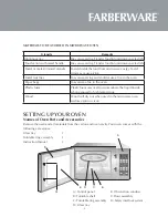 Предварительный просмотр 10 страницы Farberware FMO11AHTBKN Instruction Manual