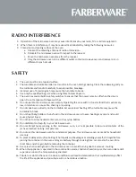 Preview for 7 page of Farberware FMO11AHTBKO Instruction Manual