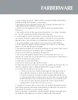 Предварительный просмотр 5 страницы Farberware FMO11AHTPLB Instruction Manual