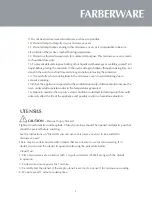 Preview for 8 page of Farberware FMO11AHTWHC Instruction Manual