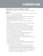 Preview for 5 page of Farberware FMO12AHTBKE Instruction Manual