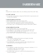 Preview for 15 page of Farberware FMO12AHTBSG Instruction Manual