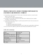 Preview for 4 page of Farberware FMO16AHTPLB Instruction Manual