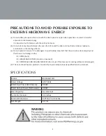 Preview for 4 page of Farberware FMO16AHTPLD Instruction Manual