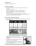 Preview for 4 page of Farberware FP3200FBS Instruction Manual