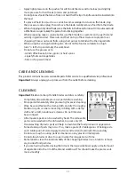 Preview for 11 page of Farberware FP3200FBS Instruction Manual