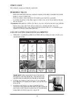 Preview for 18 page of Farberware FP3200FBS Instruction Manual