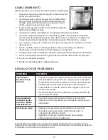 Preview for 27 page of Farberware FP3200FBS Instruction Manual