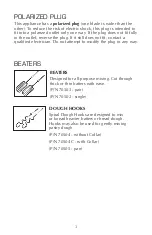 Preview for 4 page of Farberware FSHM100 Use And Care Instructions Manual