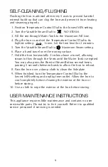 Preview for 10 page of Farberware FSN100 Use And Care Instructions Manual