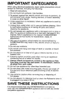 Preview for 2 page of Farberware FSR100 Use And Care Instructions Manual