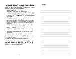 Preview for 2 page of Farberware FSRC140 SPECIAL SELECT Use And Care Instructions Manual