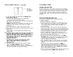 Preview for 8 page of Farberware FSRC140 SPECIAL SELECT Use And Care Instructions Manual