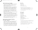 Предварительный просмотр 8 страницы Farberware FSSC500 SPECIAL SELECT Use And Care Instructions Manual