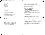 Предварительный просмотр 9 страницы Farberware FSSC500 SPECIAL SELECT Use And Care Instructions Manual
