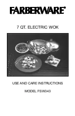 Preview for 1 page of Farberware FSW343 Instruction Manual