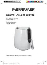 Preview for 1 page of Farberware FT 43479 W Manual